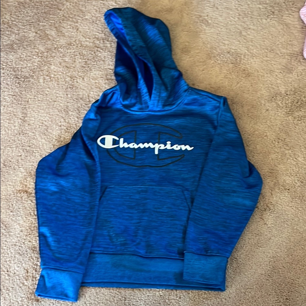 Champion Blue Hoodie